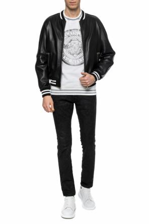 Branded leather jacket, zdjęcie 2 Branded leather jacket od Balmain